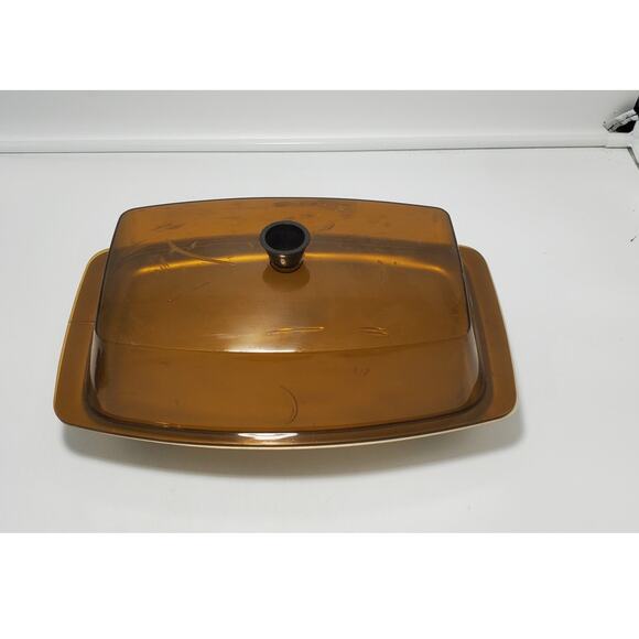 Vintage MCM 1960's Cornwall Hot Server Electric Food Warmer Tray w/Lid PRE-OWNED - Picture 2 of 8